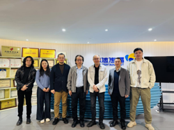 学校党委常委、副校长伏虎带领设计学院团队开展“访企拓岗”促就业专项行动