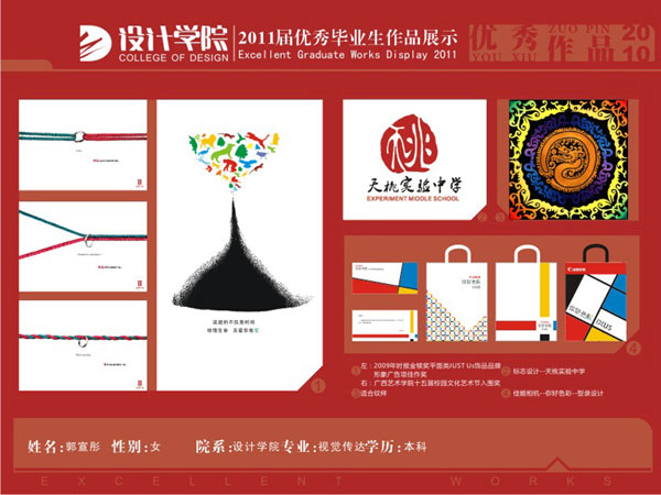 07视觉传达毕业生作品展示郭宣彤