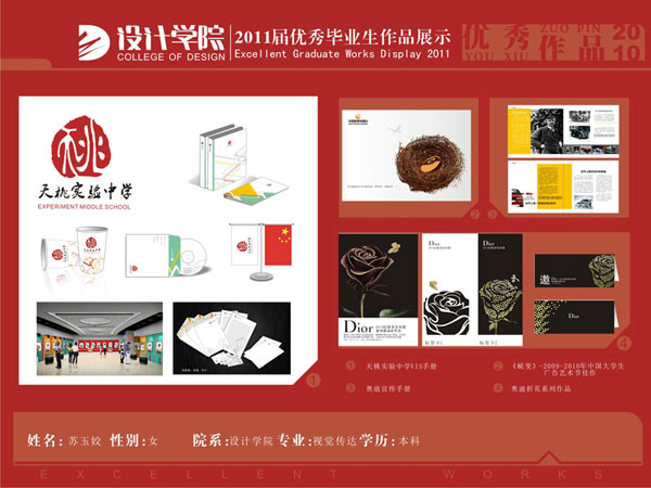 07视觉传达毕业生作品展示苏玉姣