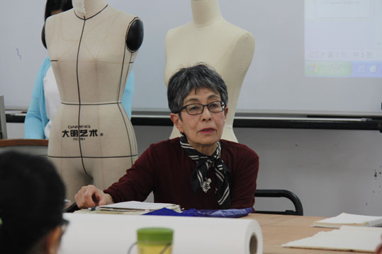 "大师零距离·一版一人生"——日本知名服装制作专家佐藤典子女士来我院讲学